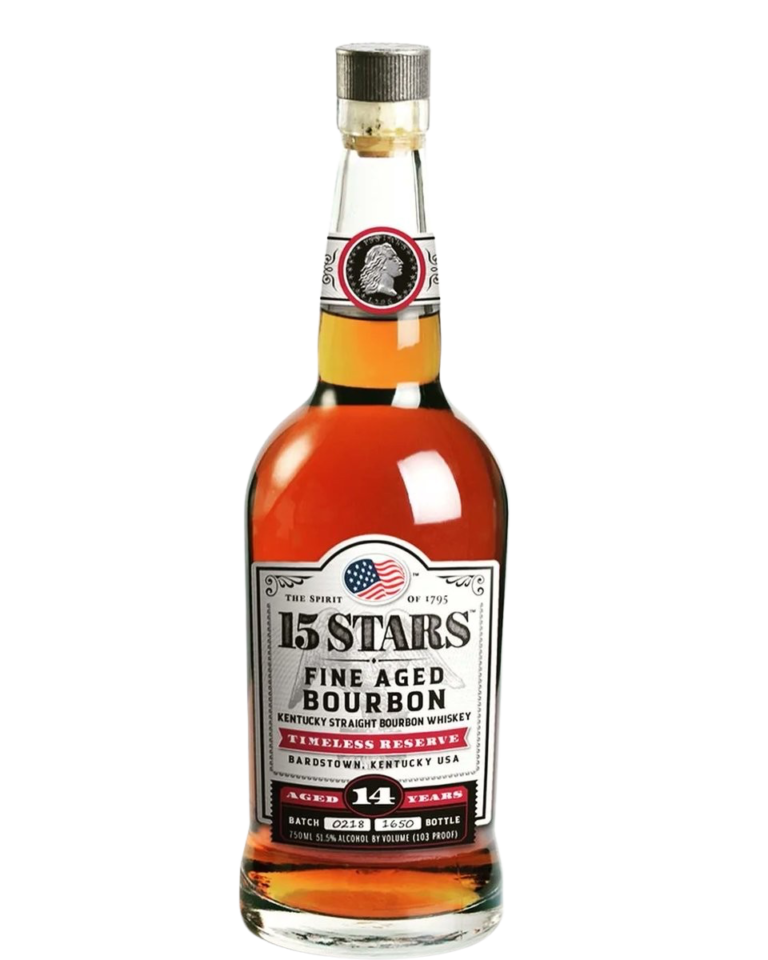 15 STARS 14 Year Old Timeless Reserve Kentucky Straight Bourbon Whiskey