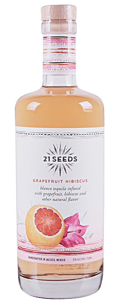 21Seeds Grapefruit Hibiscus Blanco Tequila