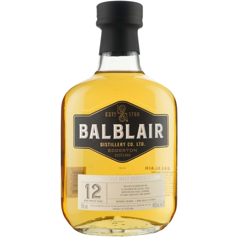 Balblair 12 Year Old Single Malt Scotch