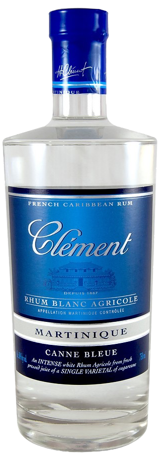Clément Canne Bleue Rhum Blanc Agricole