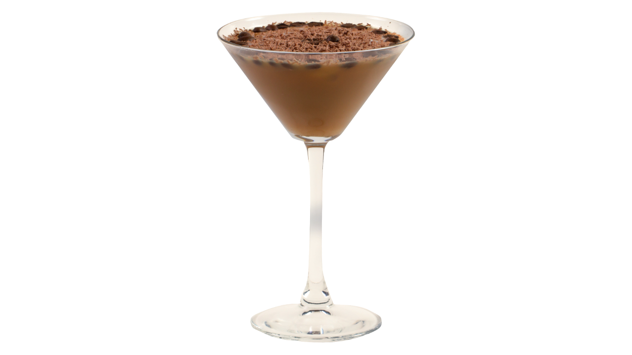 Chocolate lover's dream Martini, the perfect romantic drink