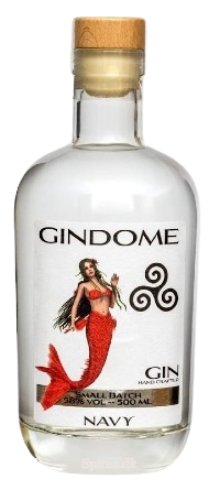 GINDOME Mermaid Navy Gin
