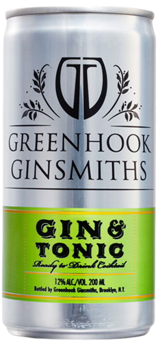 Greenhook Ginsmiths Gin & Tonic
