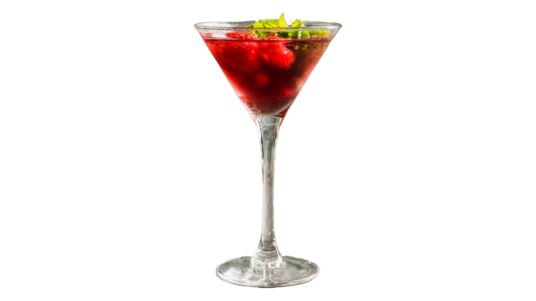 Raspberry Romance Martini