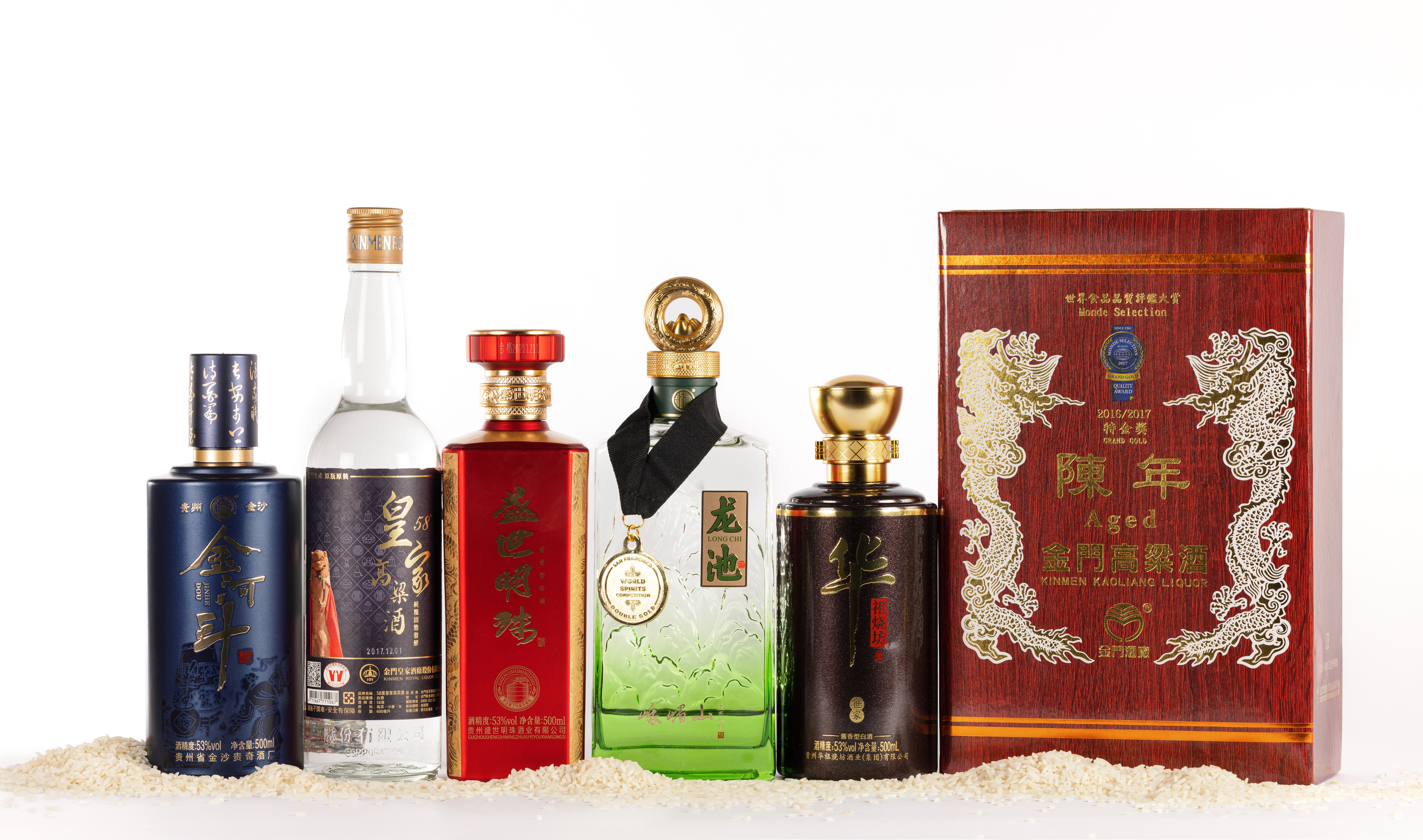 Best Baijiu Spirits according to The Tasting Alliance's 2023 San Francisco World Spirit Competition