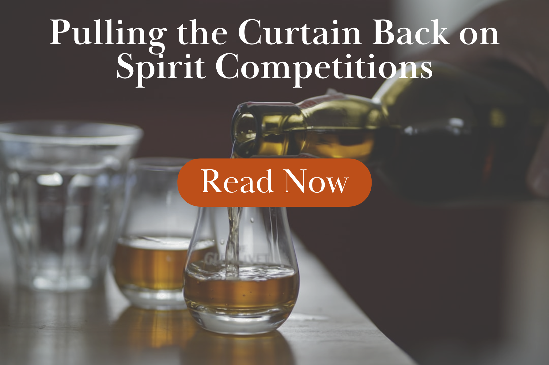 Spirits Competitions: Behind the Scenes with Derek Brown
