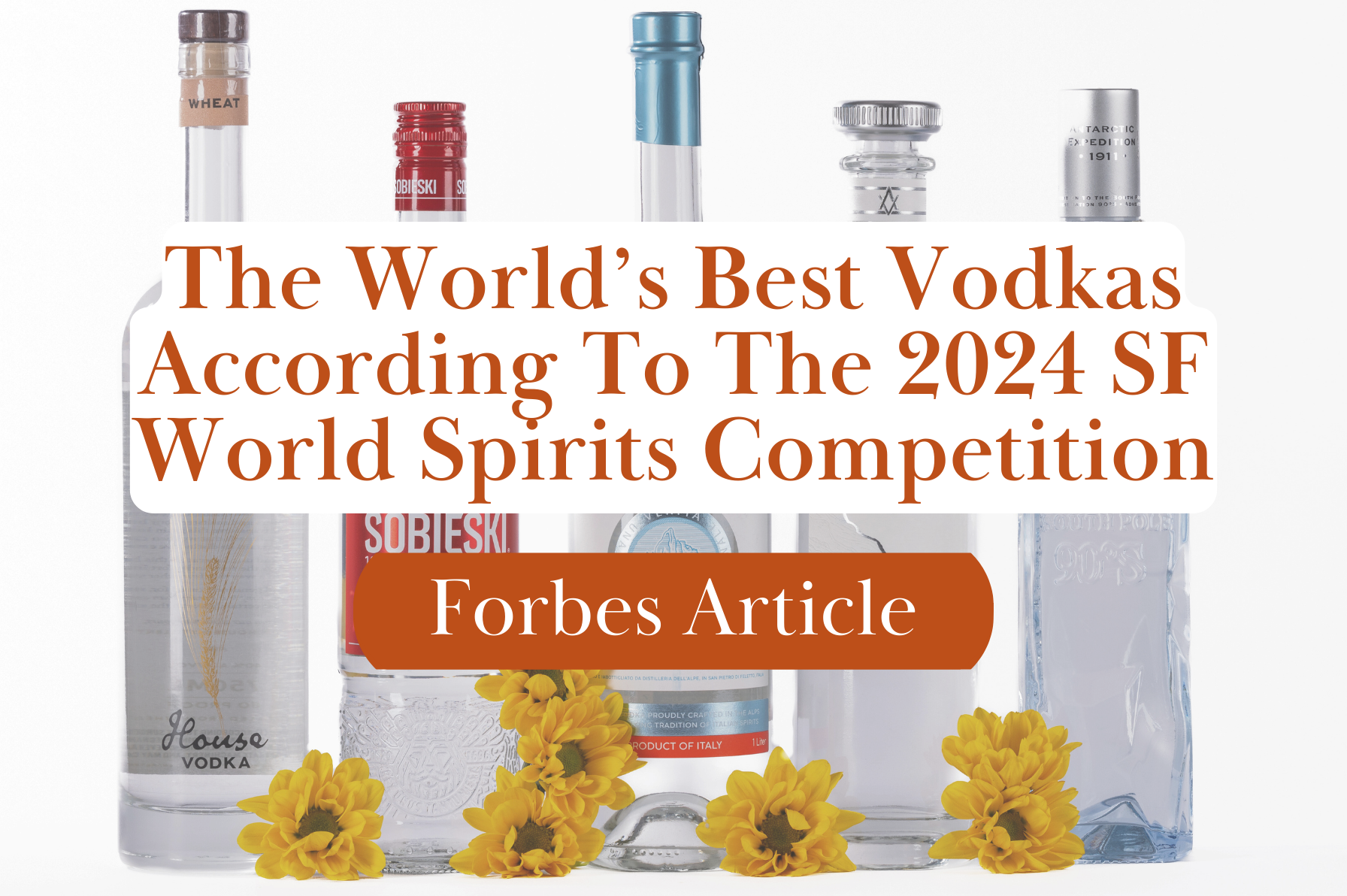 The World's Best Vodkas According to the 2024 San Francisco World Spirits Competition