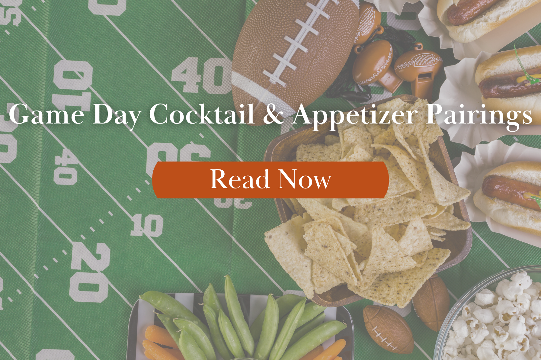 Game Day Cocktails & Appetizers