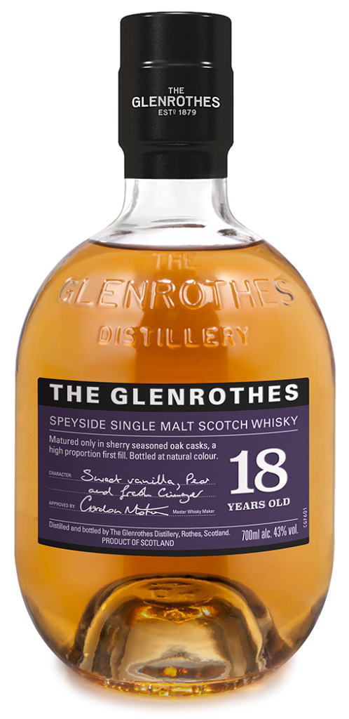 The Glenrothes 18 Year Old Single Malt Scotch