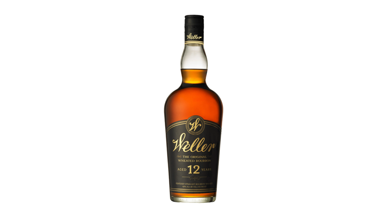 A bottle of W. L. Weller Full Proof Bourbon, one of the top 10 bourbons of 2024