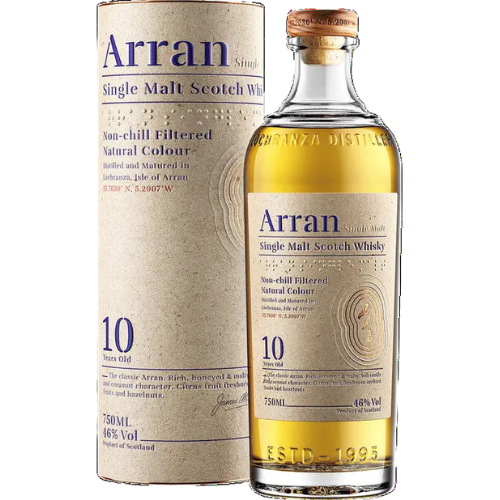 Arran 10 Year Single Malt Scotch Whisky