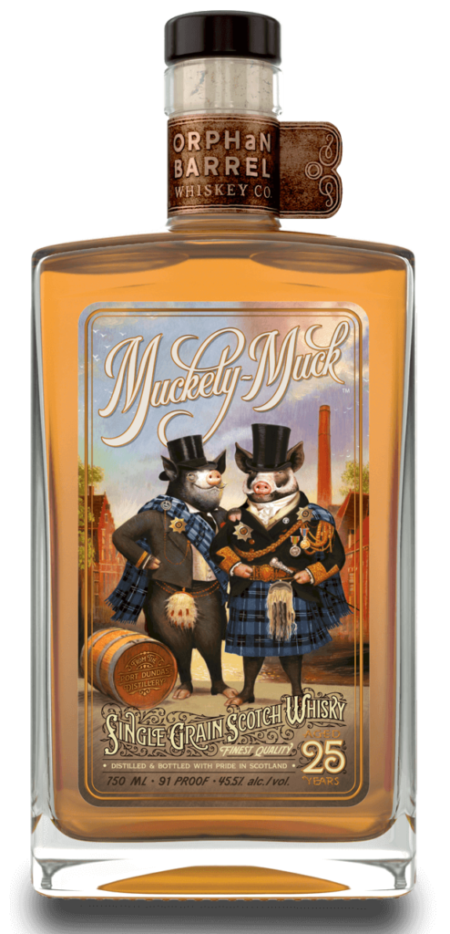 Muckety-Muck 25 Year Old Single Grain Scotch Whisky